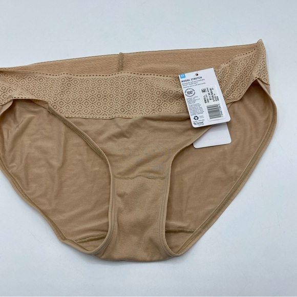 Jockey Women Underwear Soft Touch Lace Modal Bikini Sz Small New - Picture 5 of 5